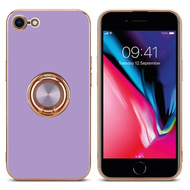 iPhone 7 / 7S / 8 / SE 2020 silikondeksel case (lilla)