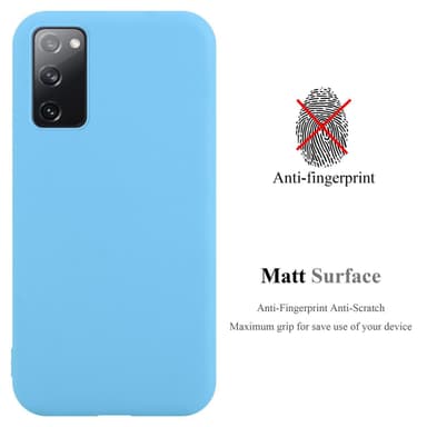 Deksel Samsung Galaxy S20 FE Silikon cover (blå)