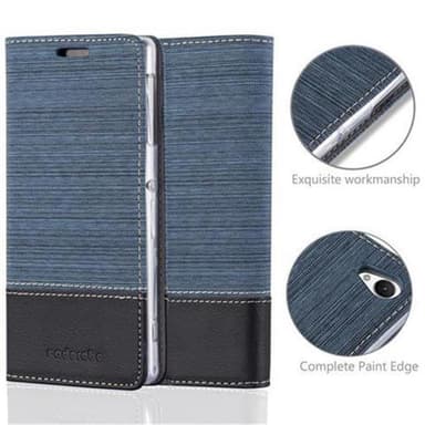 Sony Xperia Z1 lommebokdeksel etui (blå)