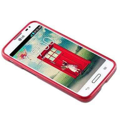 LG L70 (1. SIM) silikondeksel cover (rød)