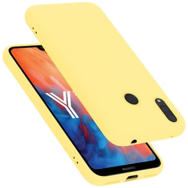 Huawei Y7 2019 / Y7 PRIME 2019 silikondeksel case (gul)