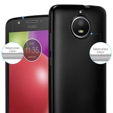 Deksel Motorola MOTO E4 Case Cover (svart)