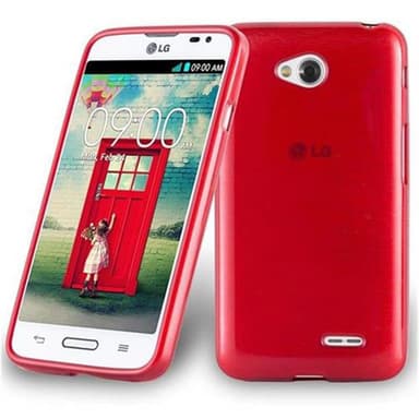 LG L70 (1. SIM) silikondeksel cover (rød)