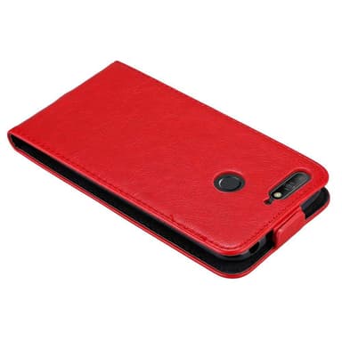 Honor 7A / Huawei Y6 PRIME 2018 deksel flip cover (rød)