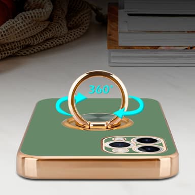 iPhone 11 PRO MAX silikondeksel case (grønn)
