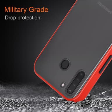Samsung Galaxy A21 Deksel Case Cover (gjennomsiktig)