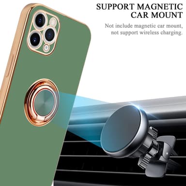 iPhone 11 PRO MAX silikondeksel case (grønn)