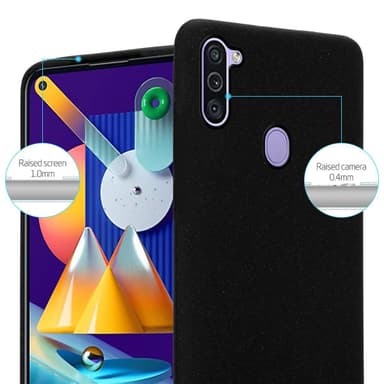 Deksel Samsung Galaxy A11 / M11 case (svart)