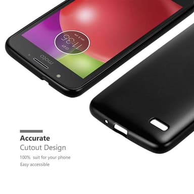 Deksel Motorola MOTO E4 Case Cover (svart)
