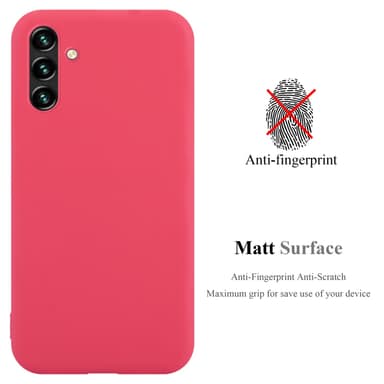 Deksel Samsung Galaxy A13 5G Silikon cover (rød)