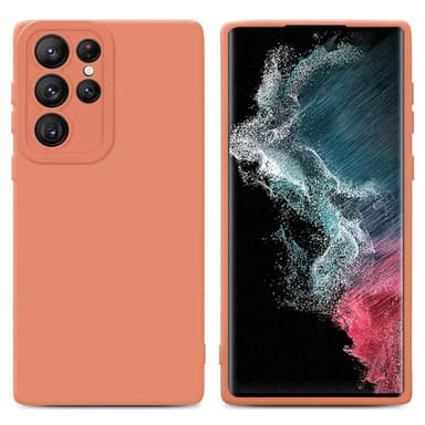 Samsung Galaxy S22 ULTRA Deksel case (oransje)