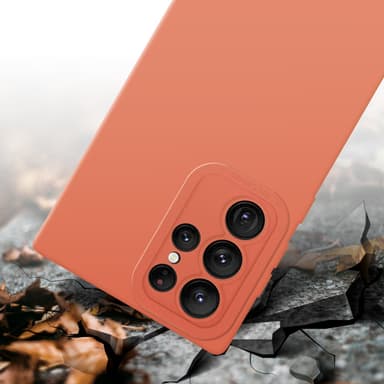 Samsung Galaxy S22 ULTRA Deksel case (oransje)