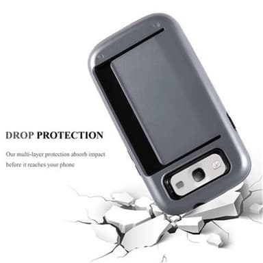 Samsung Galaxy S3 / S3 NEO Deksel Case Cover (sølv)