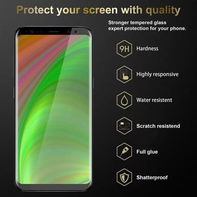Samsung Galaxy S8 PLUS 3x Skjermbeskytter Skärmskydd