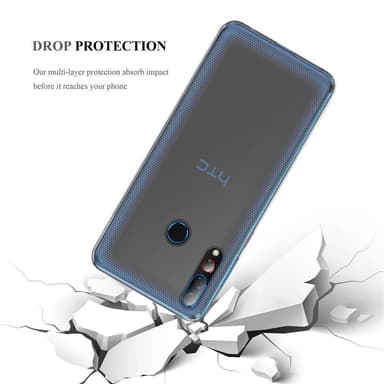 HTC Desire 19 PLUS deksel ultra slim (gjennomsiktig)