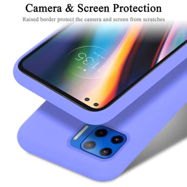 Motorola MOTO G 5G PLUS silikondeksel case (Lilla)