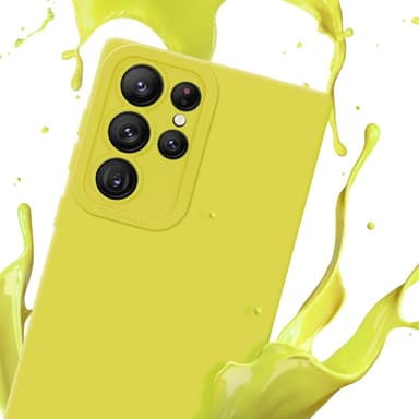 Samsung Galaxy S22 ULTRA Deksel case (gul)