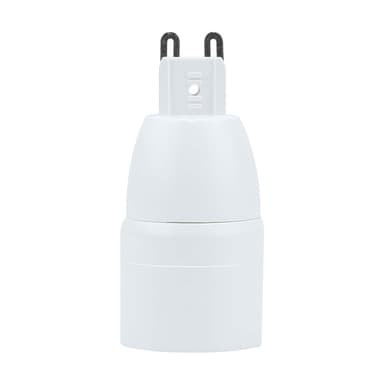 Lampeadapter for omformatering av 4x sett (E40 til E27)