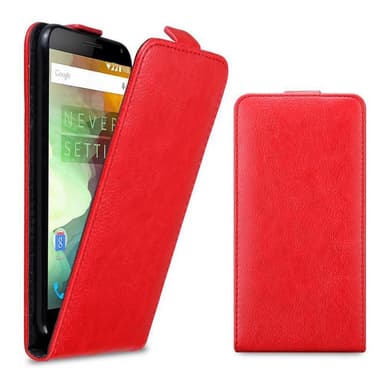 OnePlus 2 deksel flip cover (rød)