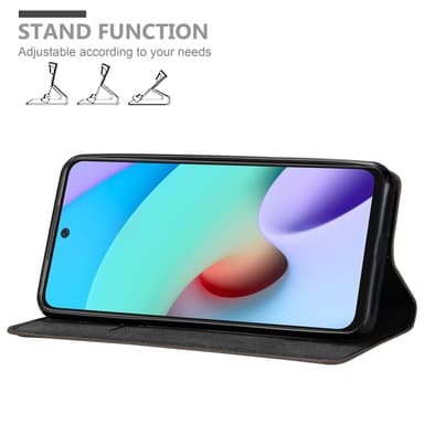 Xiaomi RedMi 10 lommebokdeksel case (brun)