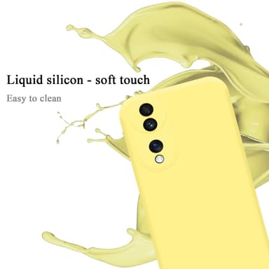 Honor 70 silikondeksel case (Gul)