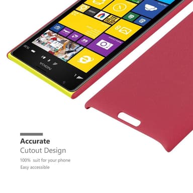 Nokia Lumia 1520 Hardt Deksel Cover (rød)