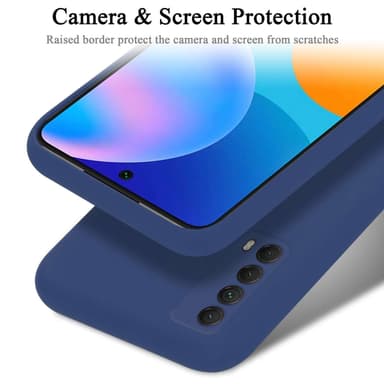 Huawei P SMART 2021 silikondeksel case (Blå)