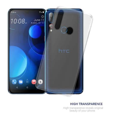 HTC Desire 19 PLUS deksel ultra slim (gjennomsiktig)