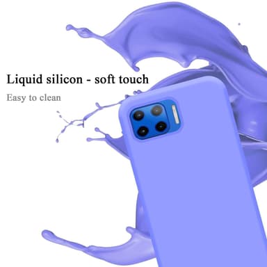 Motorola MOTO G 5G PLUS silikondeksel case (Lilla)
