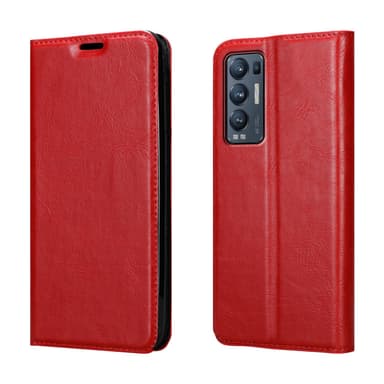 Oppo FIND X3 NEO lommebokdeksel case (rød)