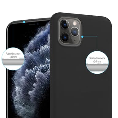 Deksel iPhone 13 Silikon cover (svart)