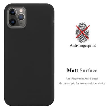 Deksel iPhone 13 Silikon cover (svart)