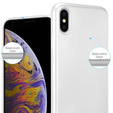 Deksel iPhone XS MAX Case Cover (sølv)