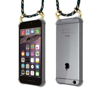 iPhone 6 / 6S Deksel med Halskjede (brun)