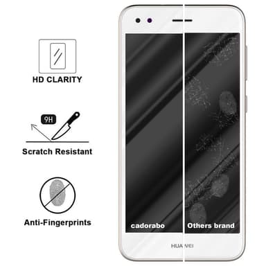 Huawei Enjoy 7 Skjermbeskytter Skärmskydd (hvit)