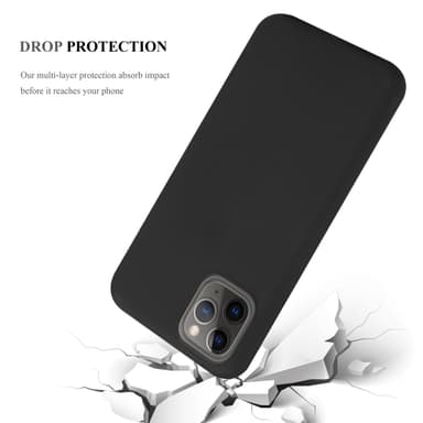 Deksel iPhone 13 Silikon cover (svart)
