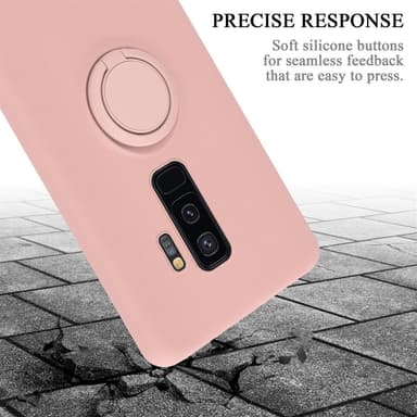 Deksel Samsung Galaxy S9 PLUS Ring Case (rosa)