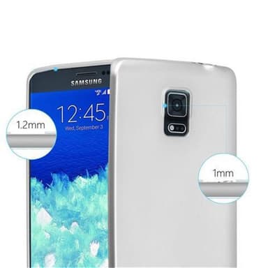 Deksel Samsung Galaxy NOTE EDGE Case Cover (sølv)