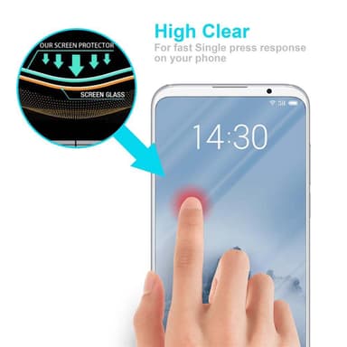MEIZU 16TH Skjermbeskytter Skärmskydd