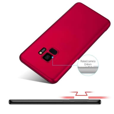 Deksel Samsung Galaxy S9 Case Cover (rød)