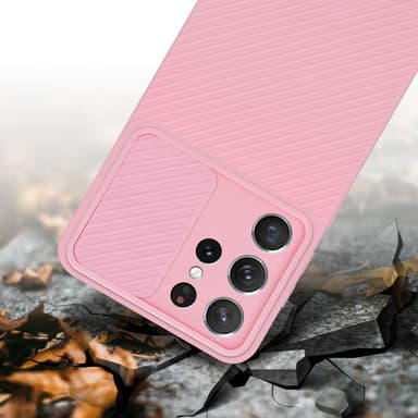 Deksel Samsung Galaxy S21 ULTRA cover (rosa)
