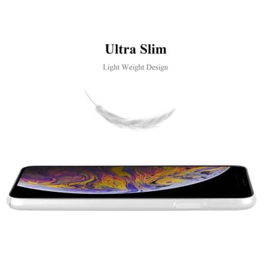 Deksel iPhone XS MAX Case Cover (sølv)
