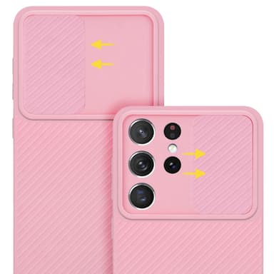 Deksel Samsung Galaxy S21 ULTRA cover (rosa)
