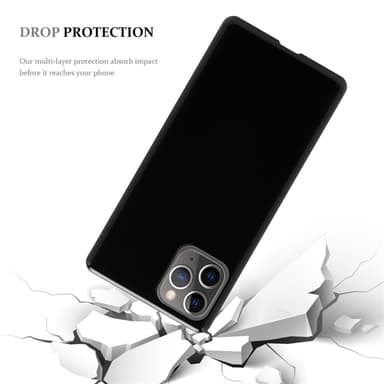 iPhone 12 PRO MAX deksel ultra slim (svart)