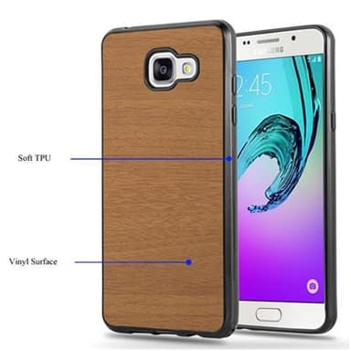 Samsung Galaxy A3 2016 Deksel Case Cover (brun)