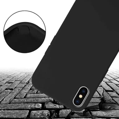 Deksel iPhone XS MAX med Halskjede (svart)