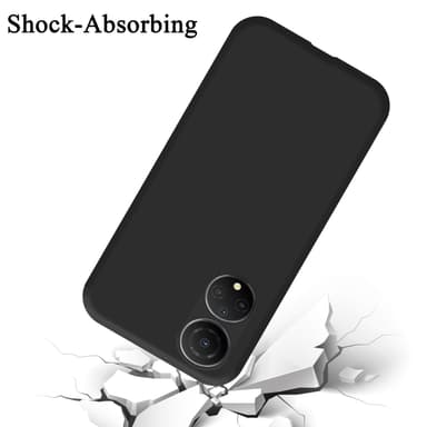 Honor X7 silikondeksel case (svart)