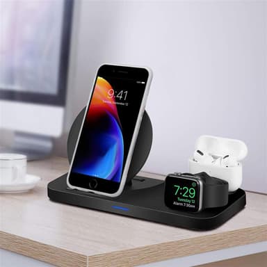 iPhone 7 / 7S / 8 / SE 2020 lommebokdeksel etui (lilla)