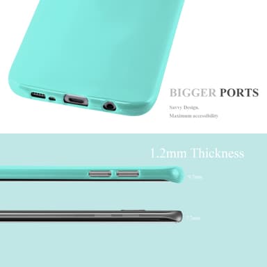 Samsung Galaxy S7 EDGE Deksel Case Cover (grønn)