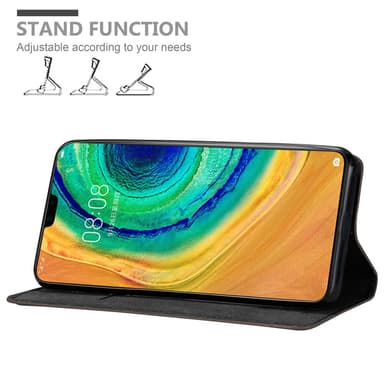 Huawei MATE 30 lommebokdeksel case (brun)